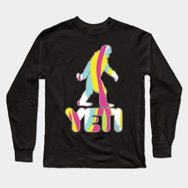 Yeti Clothes Long Sleeve T-Shirt by MBK